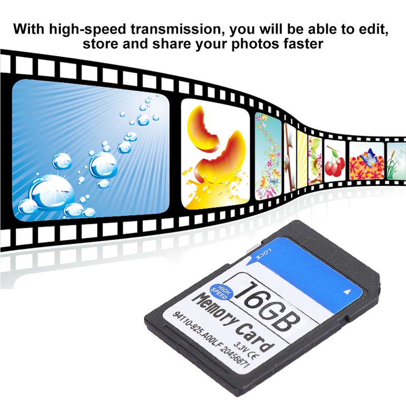 Photos Music Files Storage High Speed Memory Card for Elite
