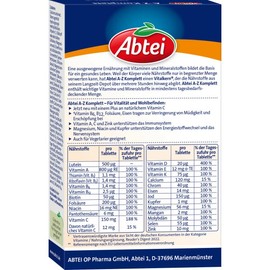 압타이 A-Z 종합 비타민 정제 40정, 46g Aphtai A-Z Comprehensive Vitamin Tablets 40 Tablets, 46g