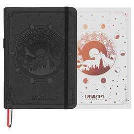 Life Mastery Planner - A 12 Month Journey to Crush Your Goals, Increase Productivity, Passion, Success & Happiness - Weekly & Monthly Life Planner, Habit-Tracker, Gratitude Journal & Organizer, A5