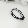 WWJD Bracelets,Black WWJD Bracelet for Women Men (B)