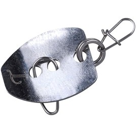 Trout Master Chatter Blades 14 mm - 2 Metal Blades, Colour: Chrome