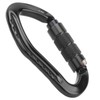 Outdoor Rock Climbing Carabiner Aluminum Alloy Auto Locking Safety Buckle