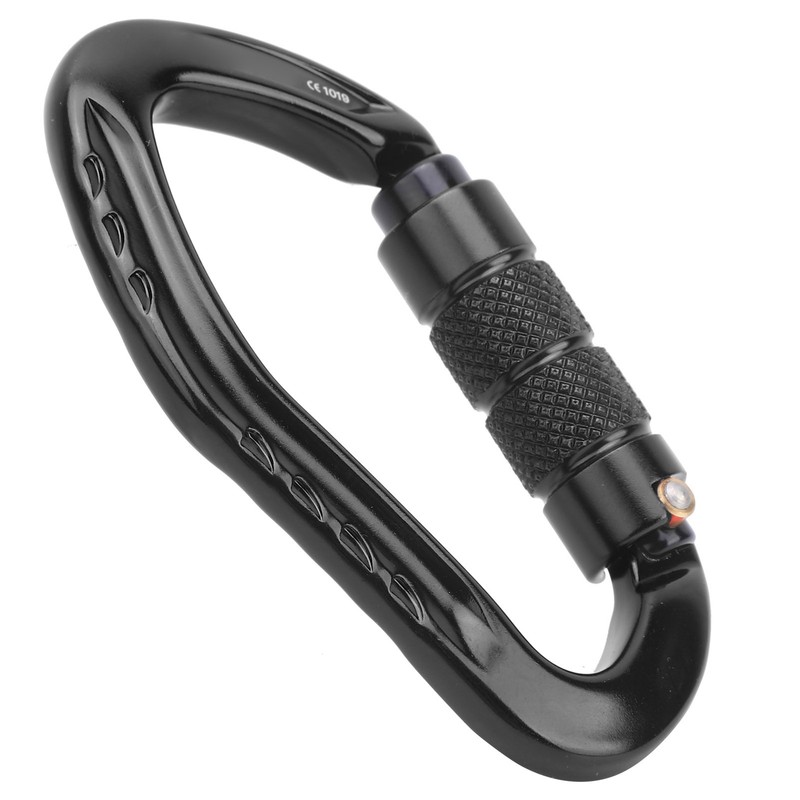 Outdoor Rock Climbing Carabiner Aluminum Alloy Auto Locking Safety Buckle