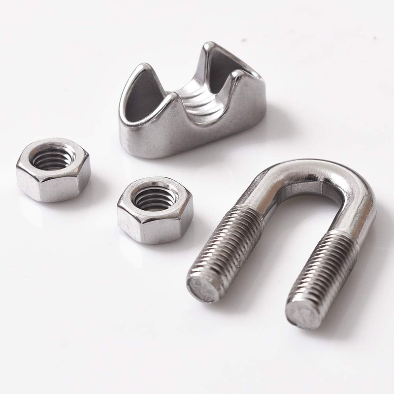Cozihom 1/2 Inch M12 Wire Rope Cable Clip Clamp, 304