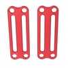 2PCS Weight Belt Keeper Aluminum Alloy 4 Hole Lightweight Dive
