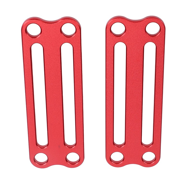 2PCS Weight Belt Keeper Aluminum Alloy 4 Hole Lightweight Dive