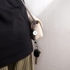 3 Pack Retractable Key Chain Key Ring, Zinc Alloy Metal