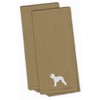 Caroline's Treasures BB3394TNTWE Bedlington Terrier Tan Embroidered Kitchen Towel (Set