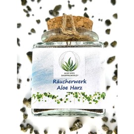 Incense Aloe Resin Glass 50 ml - The Source of Mysticism and Positive Energy