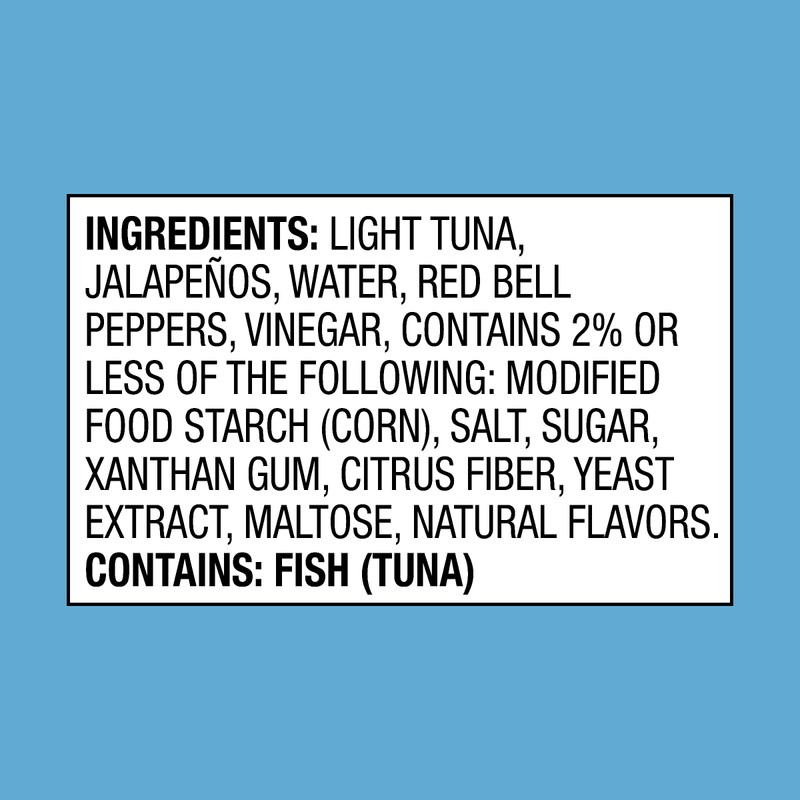 StarKist Tuna Creations BOLD Jalapeño, 2.6 oz Pouch (12 Pack)
