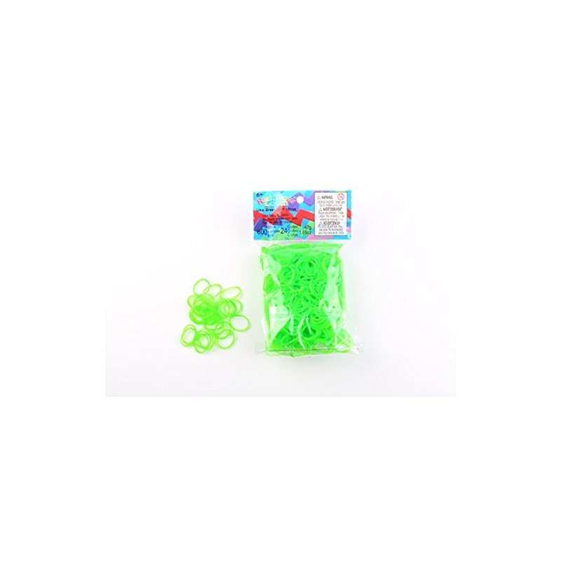 Rainbow Loom Lime Green Jelly Bands