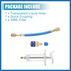 A ABSOPRO Oil Dye Injectors Kit 30ml/1 Oz Hand Push