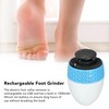 Electric Foot Callus Remover Multifunction 2 Speeds Rechargeable Blade Free