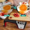 Mueller 4-in-1 Knife Sharpener [4 Stage] with a Pair of