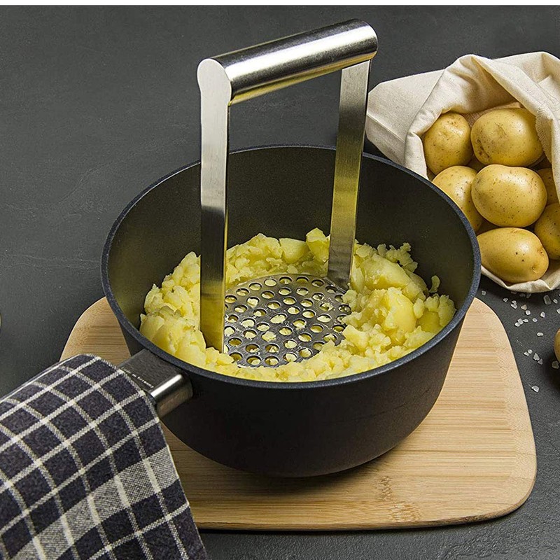 Cookware Tool, Stainless Steel Potato Masher Kitchen Tool