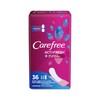Carefree Body Shape Pantiliners, Extra Long To Go Unscented, 36