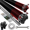 Pair of 1.75" Garage Door Torsion Spring Set Heavy Duty