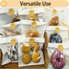 Vlwltl 50 Pcs Bakery Bags with Window, Heat Sealable Cookie