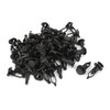 sourcing map 50 Pcs 9mm Hole Dia Fasteners Clips Plastic