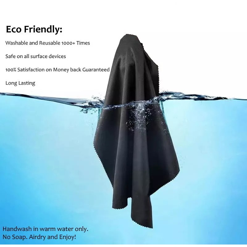 US-DEAL 12"X12" Microfiber Cleaner Cleaning Soft Cloth for Camera Lens