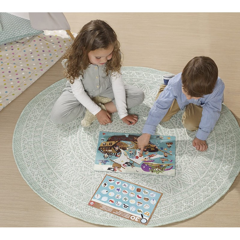 Educa - Pirate Ship, 50 Pieces Detective Puzzle for Children