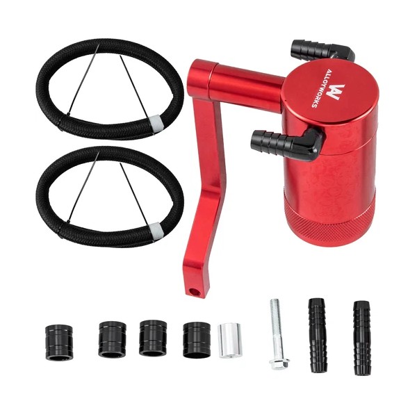 ALLOYWORKS For 2011-23 Billet Catch Can 5.7L 6.4L HEMI Technology
