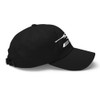 Sports Car C8 E-Ray Silhouette Dad hat Black