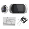 IKAYAAA Digital Peephole Door Viewer Door Camera Doorbell 2.8 Inch