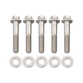 ARP 614-2250 Stainless Steel 7/16-14" RH Thread 2.250" UHL 12-Point Bolt with 1/2" Socket and Washer, (Set of 5)