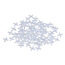 500 Pcs 2MM Plastic Tile Positioning Cross, Replaceable Tile Levelers Wall Floor Cross Spacers Tile Tiling Auxiliary Tool