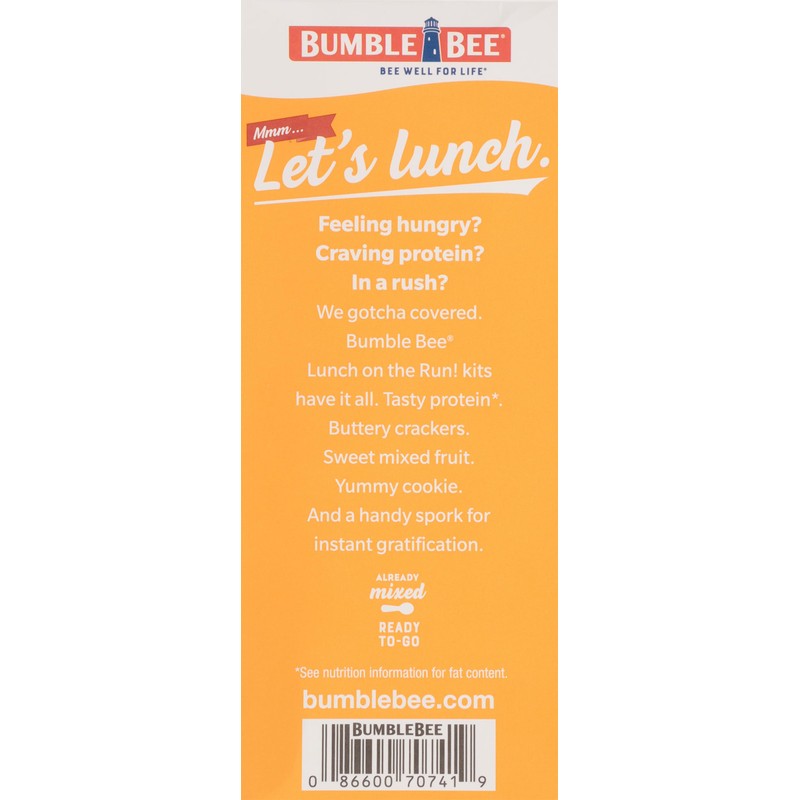 Bumble Bee Lunch On The Run Chicken Salad with Crackers