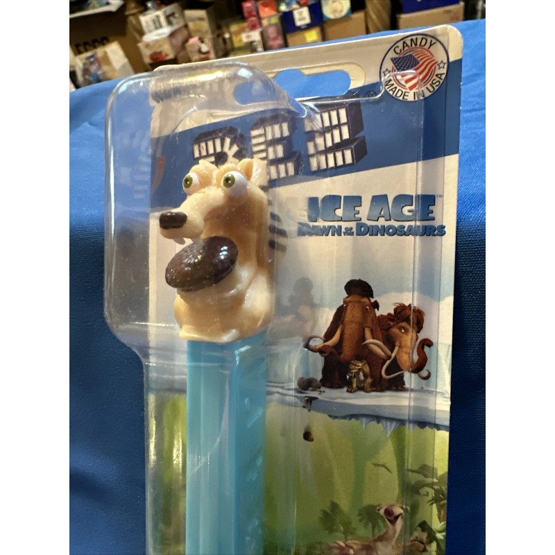 PEZ ICE AGE Dawn Of The Dinosaurs SQUIRREL 2009 Short