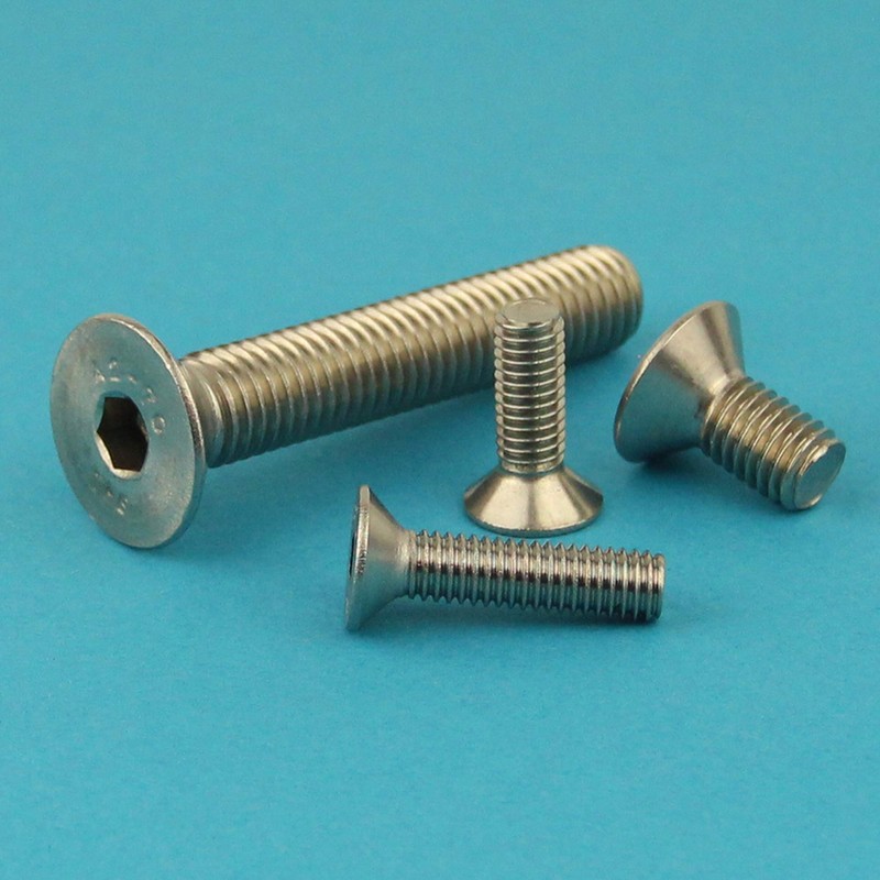 Eisenwaren2000 | M10 x 70 mm Countersunk Screws with Hexagon