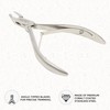 ForPro Professional Collection Cobalt Cuticle Nipper, Stainless Steel Cuticle Nipper