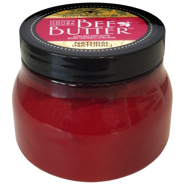 Honey House Naturals 8 oz Tub Bee Butter Natural