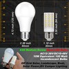 12V 24V E26 Medium Screw Base LED Bulb 10W 4000K