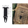 [KDTAC] Tactical Gear Molle Crash Hook/Hanging Carabiner T Mount MOLLE