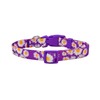 Olahibi Basic Dog Collar, Daisy Floral Pattern, Soft and Durable
