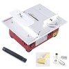 Xuthusman Mini Table Saw Set DIY Woodworking Cutter 96W Electric