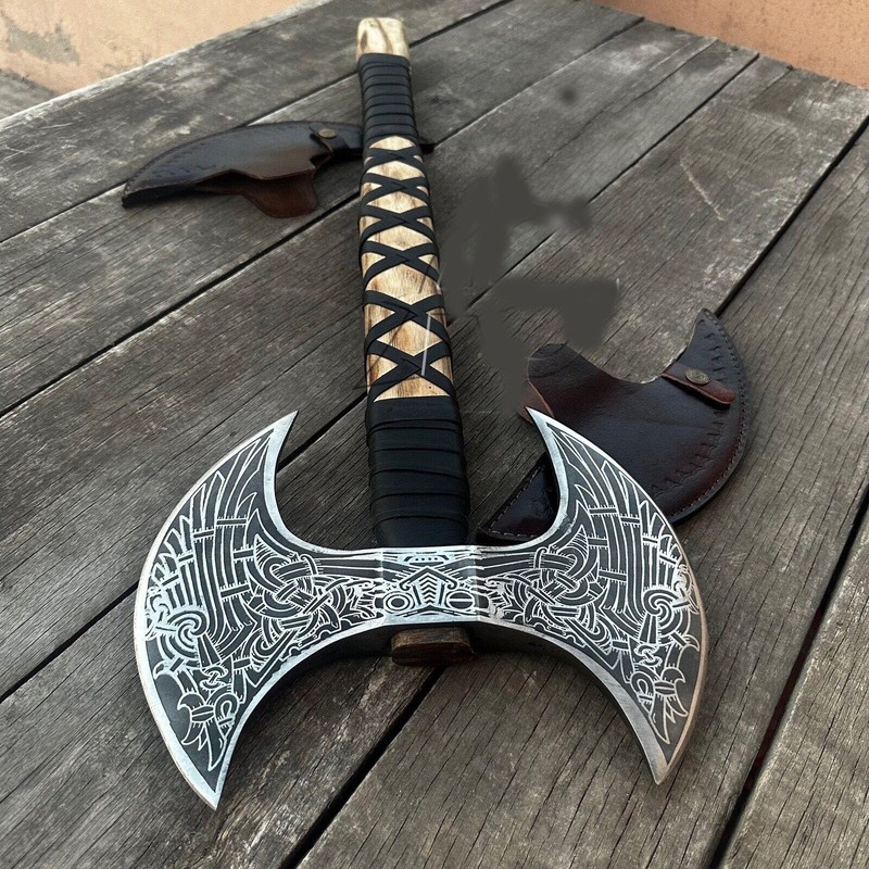 MDM-Ax106 24'' Double Headed Axe | Double Sided Axe Dane