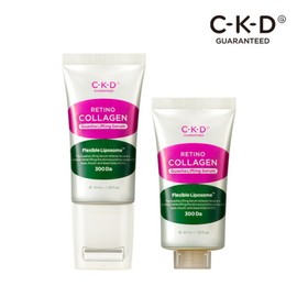 CKD 레티노 콜라겐 저분자 300 괄사리프팅 세럼 40ml + 리필 40ml CKD Retino Collagen Low Molecular 300 Gua Sha Lifting Serum 40ml + Refill 40ml