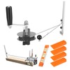 HOTYELL Chainsaw Mill Winch Kit for Chain Saw Milling -