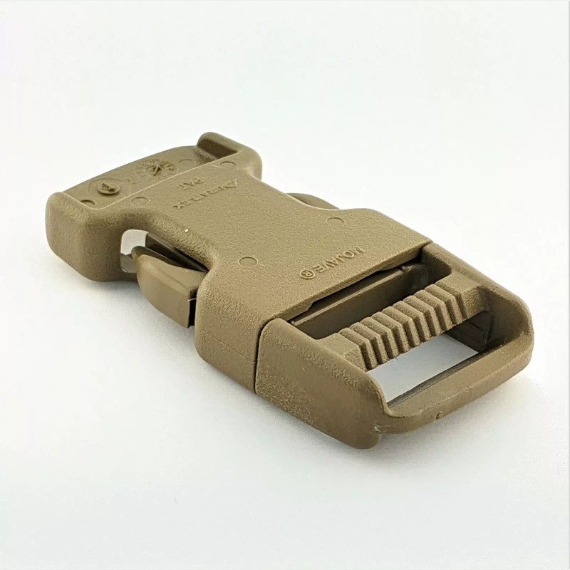 Duraflex (2 Pack) 1” inch(25mm) Quick Side Release Buckle -
