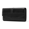 FALAN MULE Womens Large Capacity Leather RFID Blocking Card Holder