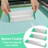 3 Pcs Dual Edge Aluminum Emulsion Scoop Coater for Silk