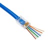 ITBEBE 100 piezas - Conector RJ45 CAT6 chapado en oro