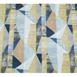 Richloom Logic in Canyon BTY Richloom 100% Cotton Duck 54" Wide Geometric
