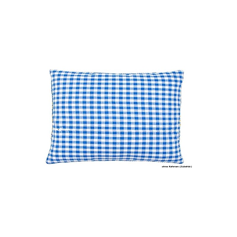 Vervaco Cushion Back with Zipper: Blue: 30 x 30cm