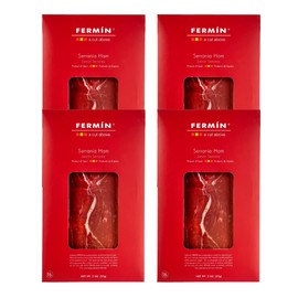 Serrano Ham Sliced 2 oz 4-pack by Fermin