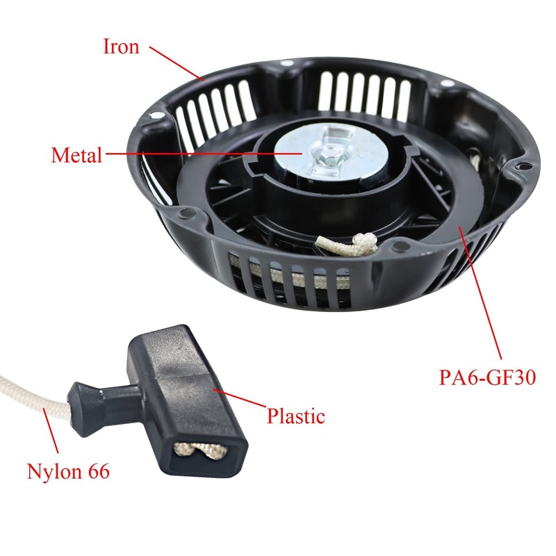 WOTIAN Recoil Starter 797747 Compatible with B&S Pull Start Assembly